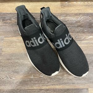 Adidas Black and White Cloud Foam Slip on Sneaker